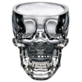 thumbnail image 1 of Crystal Skull Whiskey Glass Cup Drinking Ware Bar, 1 of 6