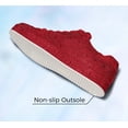thumbnail image 5 of LUCKY STEP Rhinestone Fashion Glitter Sneakers Shiny Platform Shoes,Red Rhinestone,Womens, 5 of 12