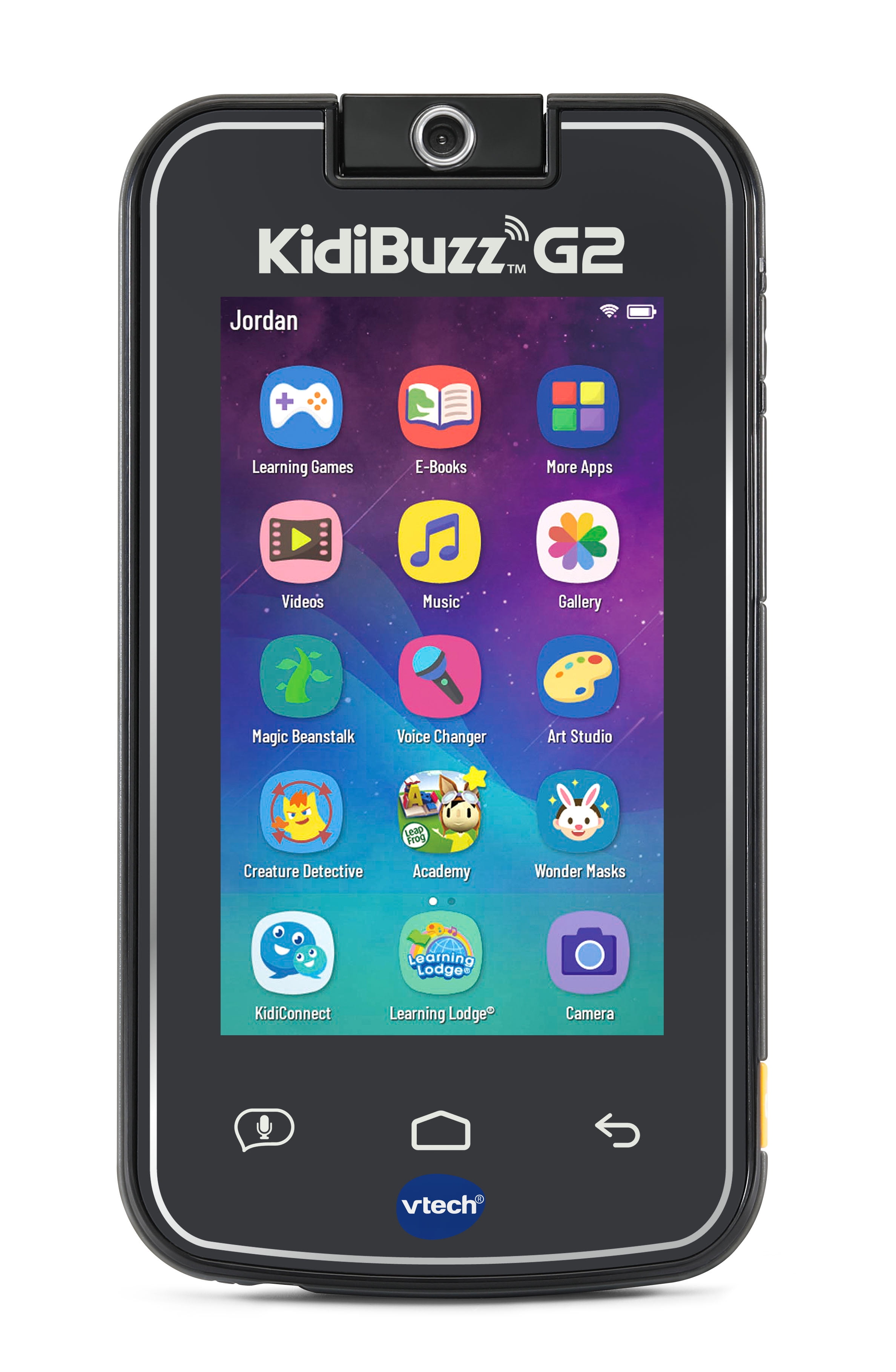 VTech KIDIBUZZ model 1695 Hand-Held Smart Device for Kids Black KIDI BUZZ 