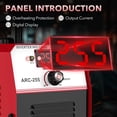 thumbnail image 4 of Máquina de soldar Stick Welder YesRight 255A MMA 110V/220V 110V/220V, 4 of 9