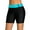 Blue, variant on Alove Women's Solid Stretchy Swim Shorts With Pocket High Rise Swimsuit Trunk