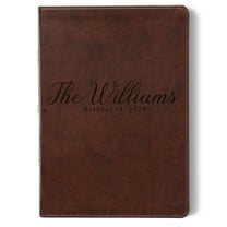Personalized Family Bible, Custom Engraved ESV Family Wide-Margin Reference Bible, Wedding Gifts, Christian Gifts, Family Bible for Wedding