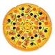 6PCS Childrens/Kids Pizza Tranches Garnitures Faire Semblant Dîner Cuisine Jouer Jouets Alimentaires – image 4 sur 4