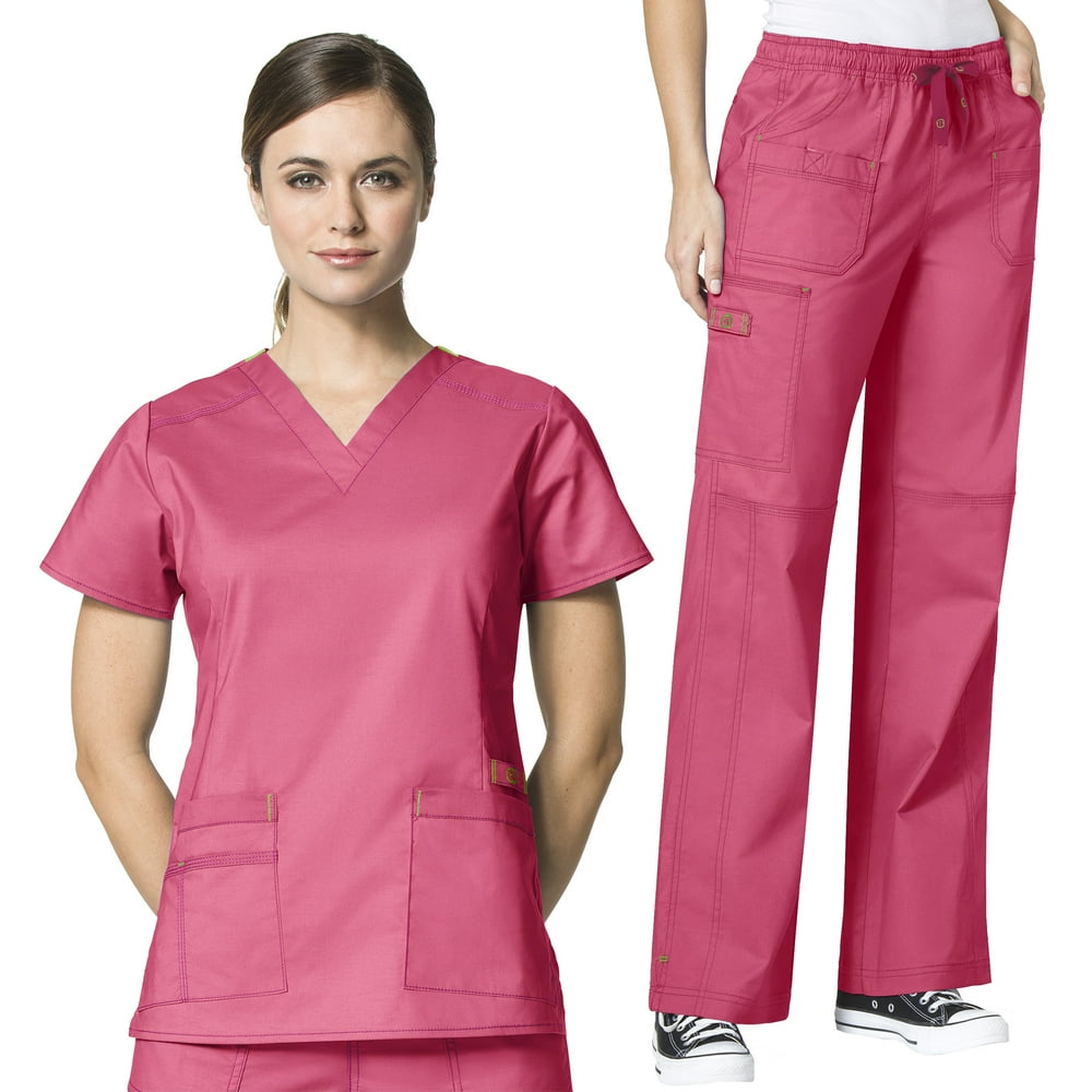Wonderwink WonderWink FLEX Women's Scrubs Verity VNeck Darted Top