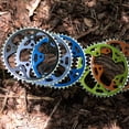 thumbnail image 6 of WFS Pulsar Chainring 44T 1/8" 110mm Old School BMX Single Speed Fixie , Blue #WFS3074, 6 of 6