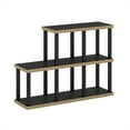 thumbnail image 2 of Furinno Turn-N-Tube No Tools 5-Cube Decorative Display Shelf in Americano/Black, 2 of 6