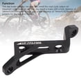 thumbnail image 3 of Disc Disc Brake Adapter 180mm Disc Brake Caliper Mount Adapter Rotor Adapter Post Mount to Flat Mount Aluminum Alloy Disc Brake Bracket Converter, 3 of 7