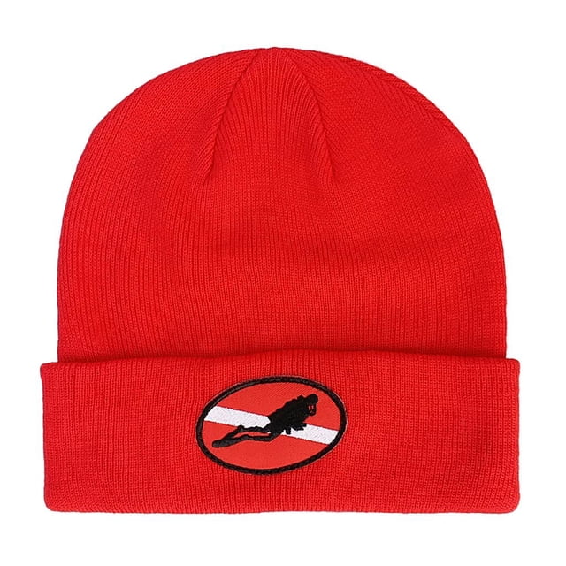 Gorro de punto Cola para deportes al aire libre color rojo