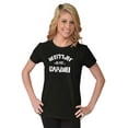 thumbnail image 3 of Hustlin' My Cardio Funny Fitness Womens Slim Fit Graphic Tee Brisco Brands X, 3 of 5