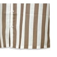 thumbnail image 5 of LA LEELA Men's Hawaiian Shirts Aloha Casual Beach Shirts Short Sleeve Button Down Collared Shirt Men S Stripes, Brown Summer, 5 of 6