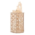 thumbnail image 4 of 1PC DIY Wooden Hollow Hexagonal Wedding Cards Sign-in Box Wedding Use Box, 4 of 9