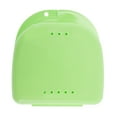 thumbnail image 5 of Unique Bargains 1 Pc Braces Box with Vent Holes Compact Braces Storage Box Green, 5 of 5