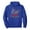Blue, variant on Womens Oversized Sweatshirts Long Sleeve Letter Print Hoodies Fashion Warm Pullover Casual Tops Fall Winter Clothes