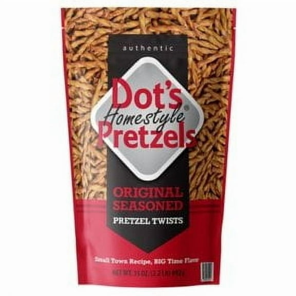 Dot's Homestyle Pretzels Original Seasoned Pretzel Twists, 35 oz.pack of 2