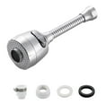 thumbnail image 1 of Anti splash Faucet Aerator Extender Flexible Water saving Kitchen Tap Head 16.5cm + Adapter, 1 of 5