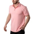 thumbnail image 1 of Uther Mens Golf Polo Moisture Wicking Quick-Dry Short Sleeve Shirt with Fashionable Designs for Men, 1 of 3