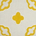 thumbnail image 2 of Rizzy Home Decorative Poly Filled Throw Pillow Medallion 20"X20" Yellow, 2 of 2