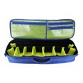 thumbnail image 2 of Sportsmans Supply 1127467 Osage River Fishing Rod Travel Bag with Adjustable Dividers, Blue, 2 of 7