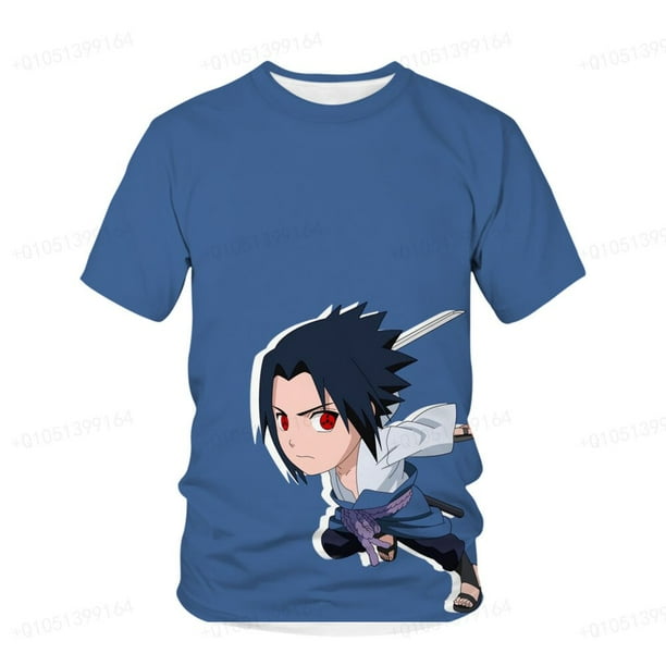 Camiseta Naruto Breeze para niños - Sakura, Kakashi, Naruto y Sasuke - Camiseta para niños Naruto para niños Camiseta con estampado 3d para hombres T-shirt100 heqiyong CONDUJO