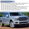 thumbnail image 2 of Reemplazo de tapa de espejo ABS de 1 par de Unique Bargains Textura de carbono para Ford F-150 King Ranch, Lariat, Limited, Platinum Cubierta de guardia de espejo FL3Z-17D743-BA, 2 of 7
