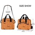 thumbnail image 3 of Lunch Bag Portable Crossbody Meal Bag Cooler Bag Insulated Lunch Bag Food Bag Handheld & Crossbody Design Halloween Bats, 3 of 6