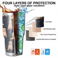 thumbnail image 7 of 30oz Goldendoodle Dog Tumblers Stainless Steel Tumbler with Lid and Straw,Vacuum Insulated Double Wall Travel Tumbler Cups Mug with Cleaning Brush for Coffee,Tea, 7 of 7
