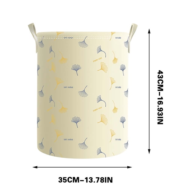 Dvruxg Foldable High-Capacity Dirty Clothes Storage Bucket - Space-Saving Laundry Basket with Handle for Home Use