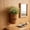 brown-M, variant on Cififendec Woven Wall Hanging Storage Basket, 9.06"×5.12", Multi‑Purpose Utensil Organizer for Chopstick Storing and Wall Decor Storage