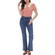 thumbnail image 2 of CAMISA DE MUJER CON CUELLO DE CONTRASTE Y MANGAS ABULLONADAS DE CUADROS INSPIRADOS CHIC TALLA XS ROJA, 2 of 5
