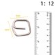thumbnail image 3 of Hebilla de cinturón para casa de en miniatura, 10 Uds., hebilla de equipaje de aleación para de imitación para decoración de, 3 of 8