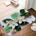 thumbnail image 5 of 1pc Paper Quilling Flowers Absorbent Non-Slip Bathroom Thickened Flannel Rug Decor,Soft,Quick Drying,Suitable For Indoor/outdoor Use,Bathrooms,Bedrooms,Kitchens,Terrace,Laundry Rooms,16"x24", 5 of 9
