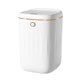 thumbnail image 1 of 20L Automatic Trash Can, Touchless Sensor, Easy to Clean, Polypropylene, Waterproof, for Kitchen, Bathroom, White, Gold, Battery-Free, 1 of 4
