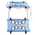 thumbnail image 2 of Elevated Outdoor Pet Bed Foldable Cooling Pet Bed, Stainless Steel Mesh Portable Raised Dog Bed for Camping and Pet Bath Care, Stainless Pet Bed with Detachable Parts, 2 of 4