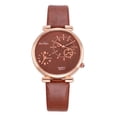 thumbnail image 1 of Fiudx Ofertas y liquidaciones Nuevo reloj de moda con correa para mujer, pulsera de cuarzo de ocio para mujer, pulsera con caja de regalo, 1 of 2