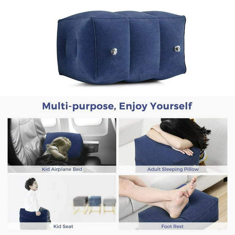 Inflatable Height Adjustable Foot Rest Pillow
