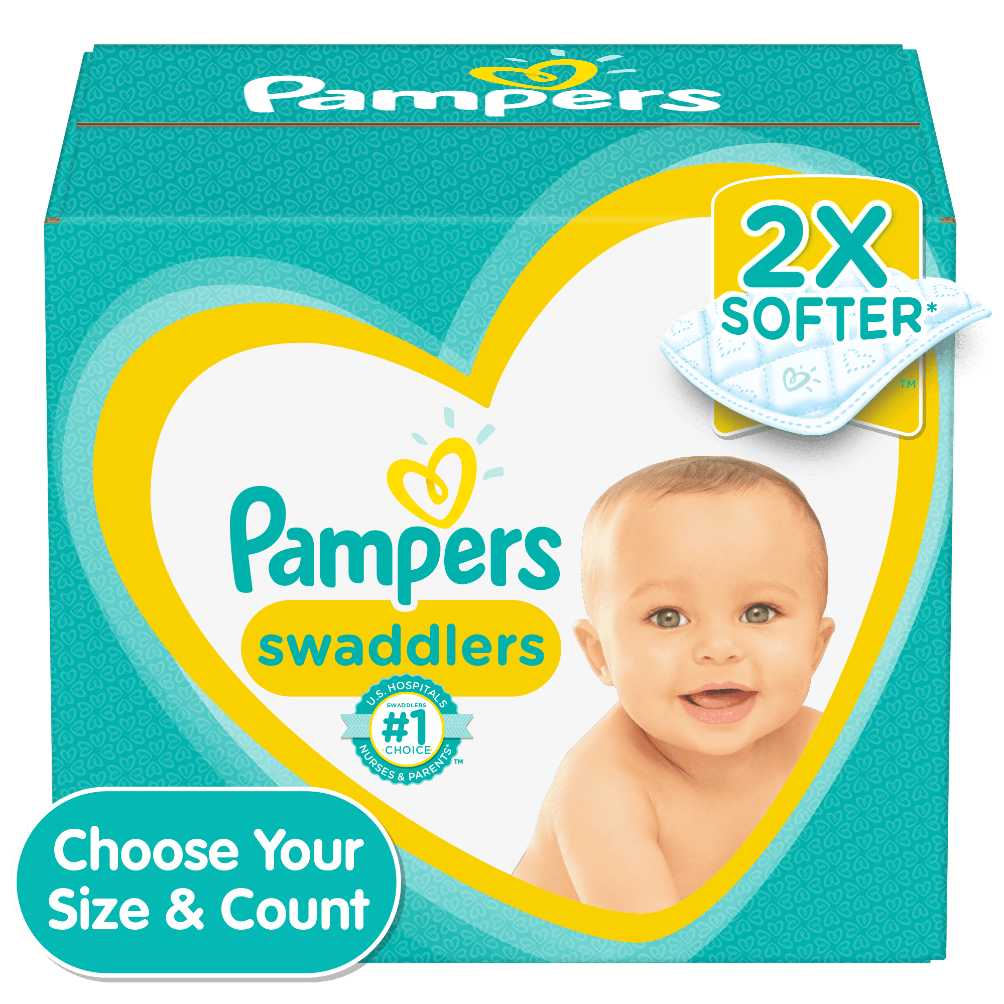 Pampers Swaddlers Soft and Absorbent 