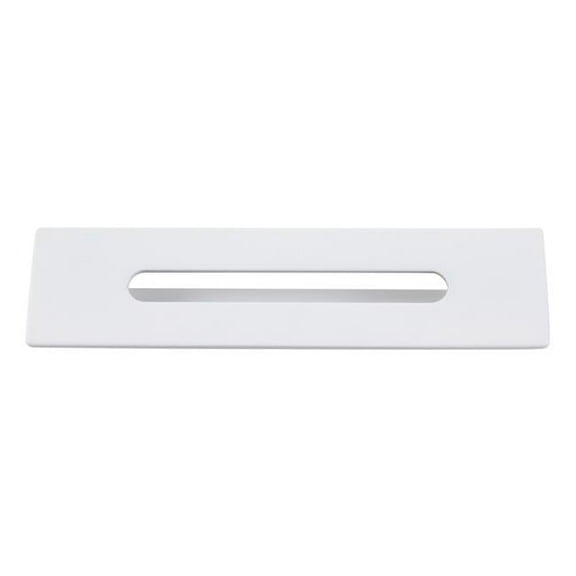 Kingston Brass TC401W Made To Match Bathtub Overflow Hole Cover, Matte White