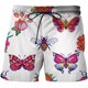 thumbnail image 1 of Cartoon Butterfly Graphic Beach Shorts Pants Men 3D Printed Surf Board Shorts Summer Hawaii Swimsuit Swim Trunks Cool Ice Shorts Fivean unisex, 1 of 2