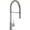 Silver, variant on Trinsic Single Handle Pull-Down Kitchen Faucet with Spring Spout in Chrome 9659-DST