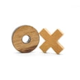 thumbnail image 2 of Juego de mesa de madera Tic Tac Toe BSIRI Tic Tac Toe X-O Pieces, 2 of 9