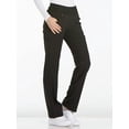 thumbnail image 4 of Cherokee iFlex CK002 Pantalón sin cordones de talle medio Negro XS, 4 of 5