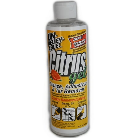 Tar Remover - Unbelieveable Citrus Gel Grease, Adhesive & Tar Remover