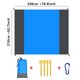 thumbnail image 2 of rose red Outdoor camping waterproof and moisture-proof mat, 2 of 5