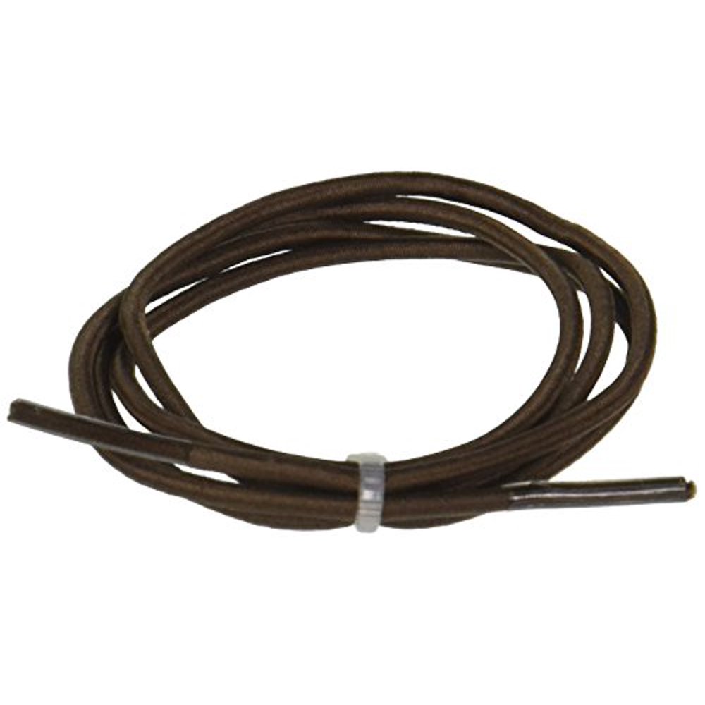 Elastic shoe laces, 2 pair, brown