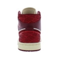 thumbnail image 3 of Nike Air Jordan 1 Mid SE Womens Shoes Size 6.5, Color: Team Red/University Red/Sail, 3 of 4