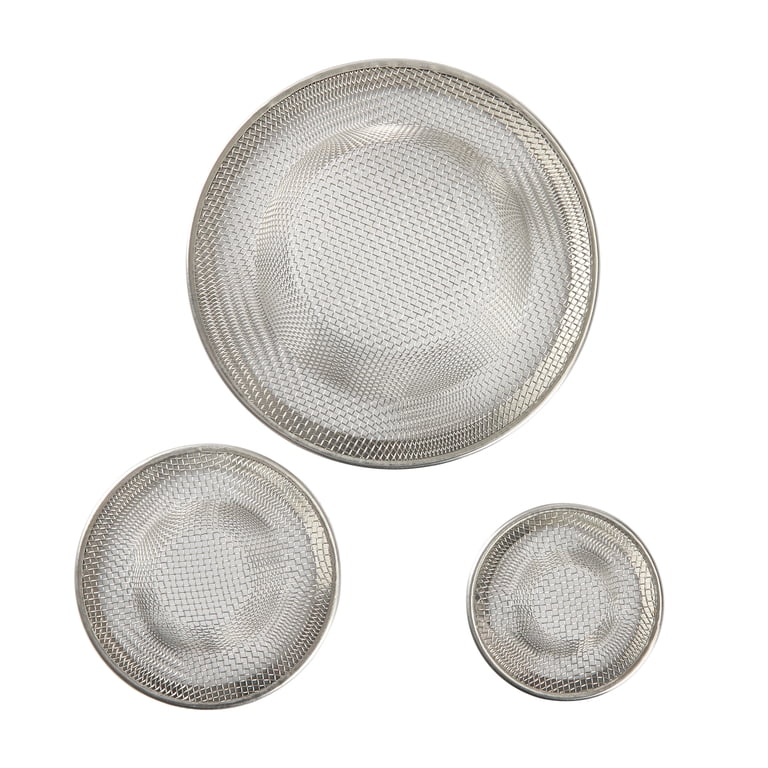 Mainstays Stainless Steel Mesh Drain Strainers, 3-Pack photo 6