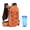Orange, variant on Yihuala Large Water Bladder Backpack for Climbing Hiking Adjustable Biking Cycling Water Pack Running Vests Hydrations Backpack