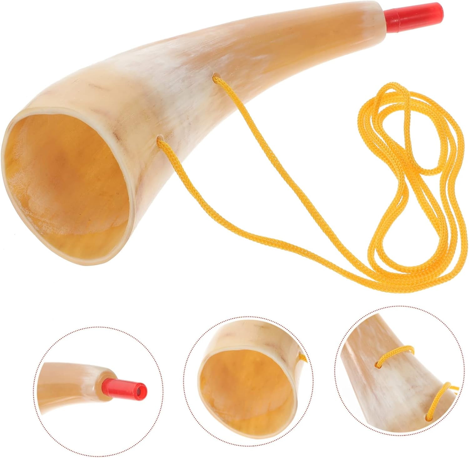 YW Viking Bull Horn Blowing Horn Noise Makers for Sporting Event Cheer Megaphone Viking War Horn Kids Musical Instruments Bear Horn Kids Horn Toy Puzzle Animal Child Horns-0810