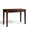 thumbnail image 4 of Grain Wood Furniture Shaker 44" Desk/Dressing Table, Cherry, 4 of 4
