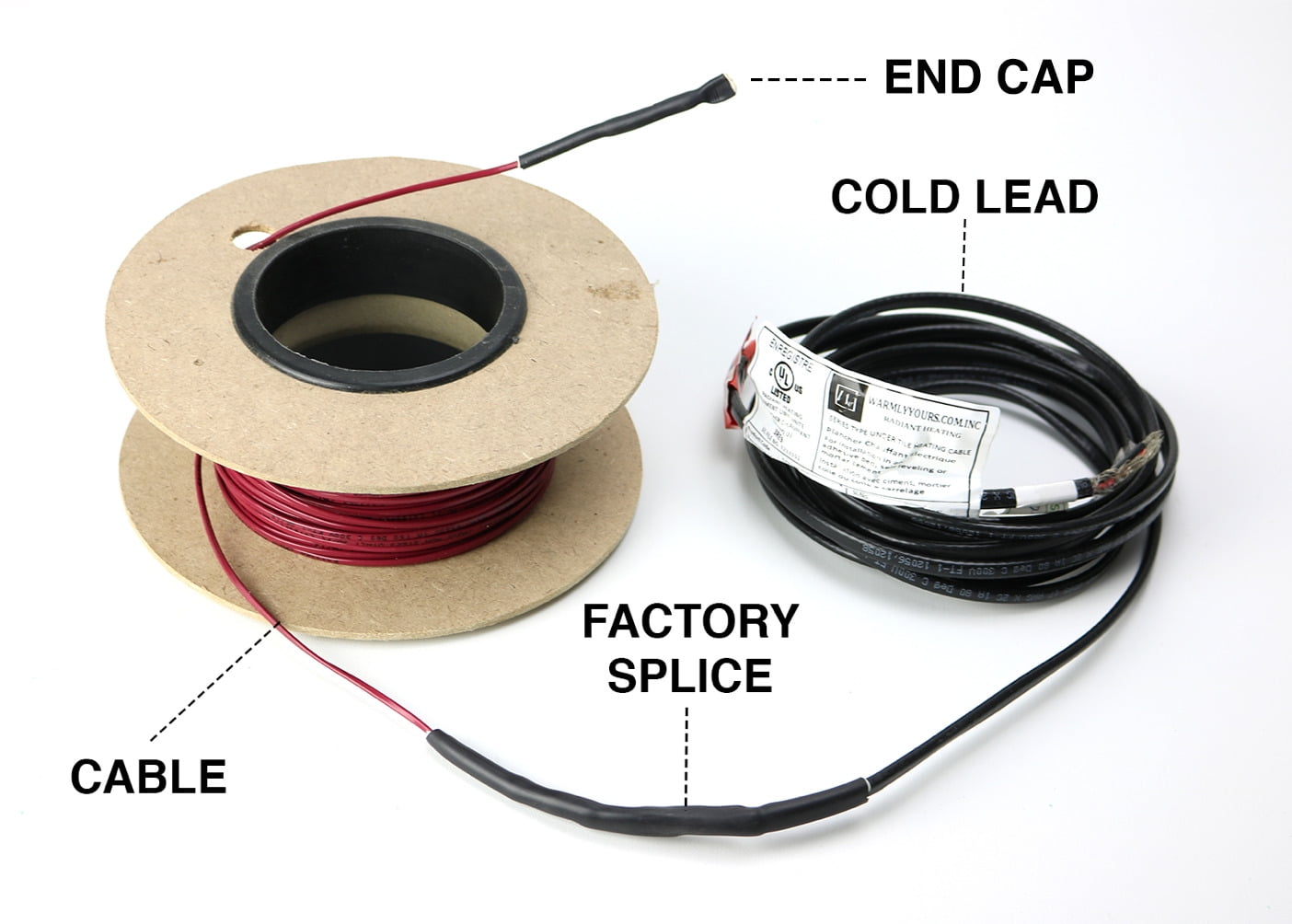 TempZone™ 120V Floor Heat Cable Kit 300′ & nSpire Touch Thermostat, 75 SqFt for Tile Hardwood & LVT Sansujyuku sansujyuku.com
